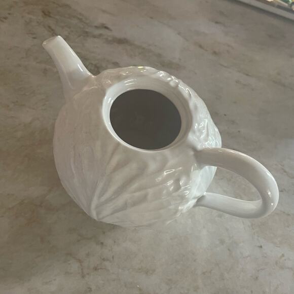Neuwirth Cabbage teapot white ceramic - Picture 7 of 9